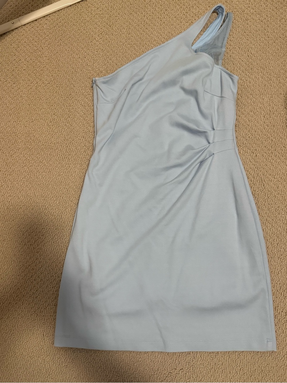 Bailey 44 One-Shoulder Pale Blue Dress